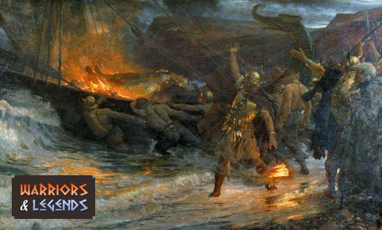 Viking warrior Death and Buriel 1