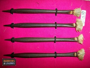 A selection of bo shuriken