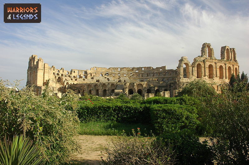 the gladiator amphitheatre el djem