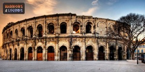 the gladiator amphitheatre nimes